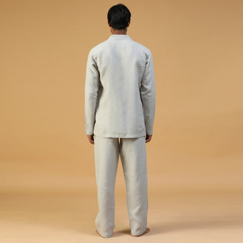 Mens Linen Night Suit